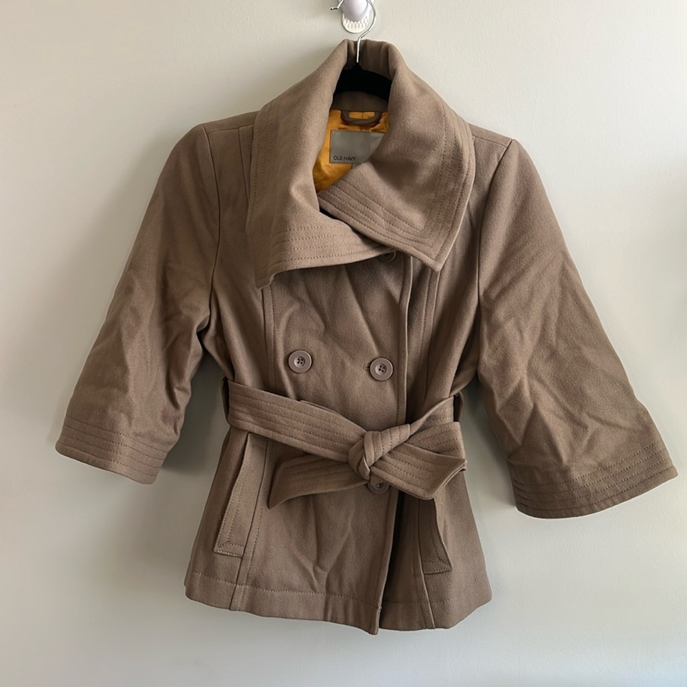 Old Navy wool cape jacket